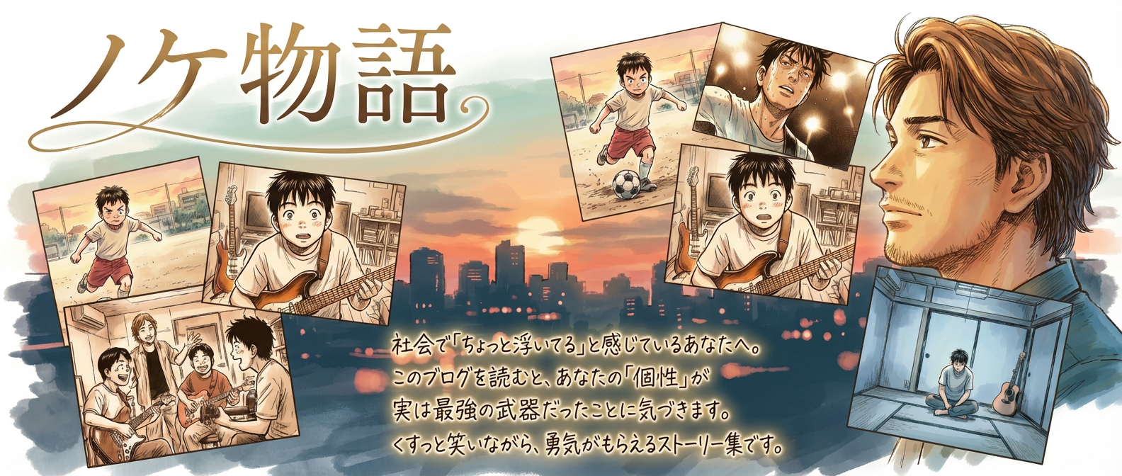 自伝マンガ「ノケ物語」